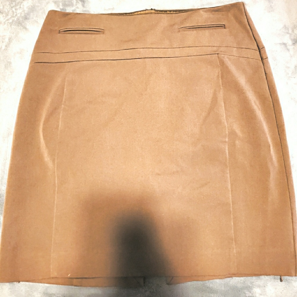 Express Tan Skirt